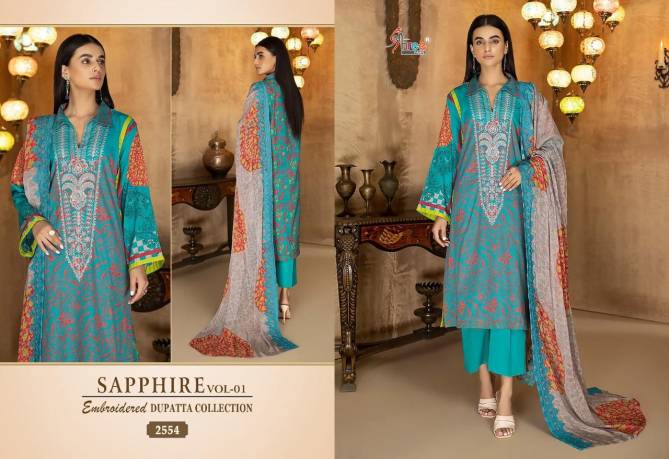 Shree Sapphire Vol 1 Wholesale Cotton Pakistani Salwar Suits